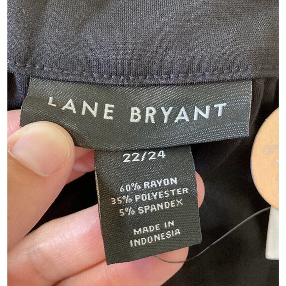 NWT Lane Bryant Ponte Ankle Pants Size 22/24 Women’s Mid Rise MSRP $59.95 - Picture 3 of 10